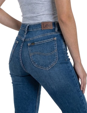 Jeans flare cintura baja Lee para mujer