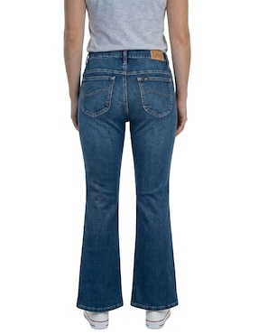 Jeans flare cintura baja Lee para mujer