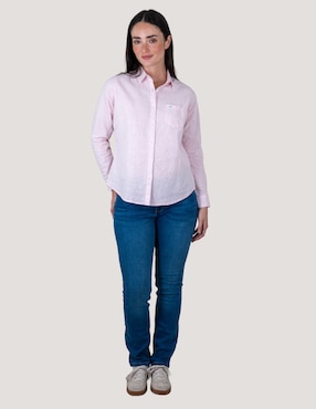 Blusa Lee manga larga para mujer