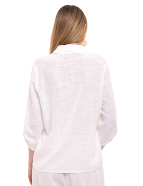 Blusa Alexis manga 3/4 para mujer