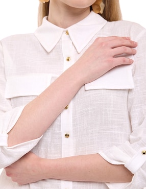 Blusa Alexis manga 3/4 para mujer