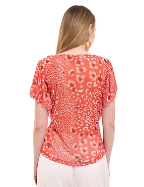 Blusa Alexis manga corta para mujer
