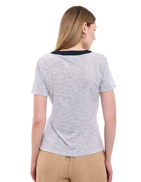 Blusa Alexis manga corta para mujer