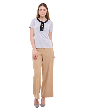 Blusa Alexis manga corta para mujer