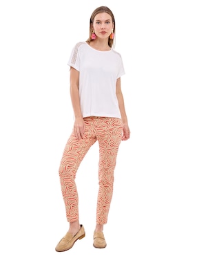 Blusa Alexis manga corta para mujer