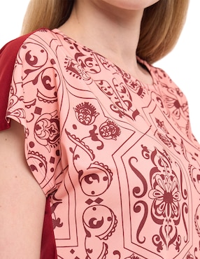 Blusa Alexis manga corta para mujer