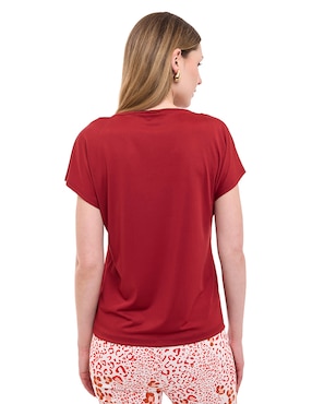 Blusa Alexis manga corta para mujer