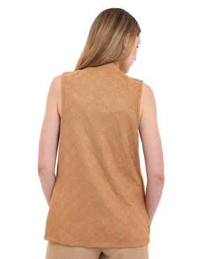 Chaleco Alexis de suede para mujer