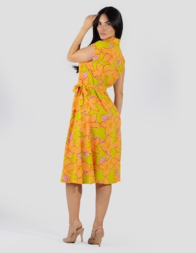 Vestido 3/4 casual Bliss by Oh Pomp para mujer
