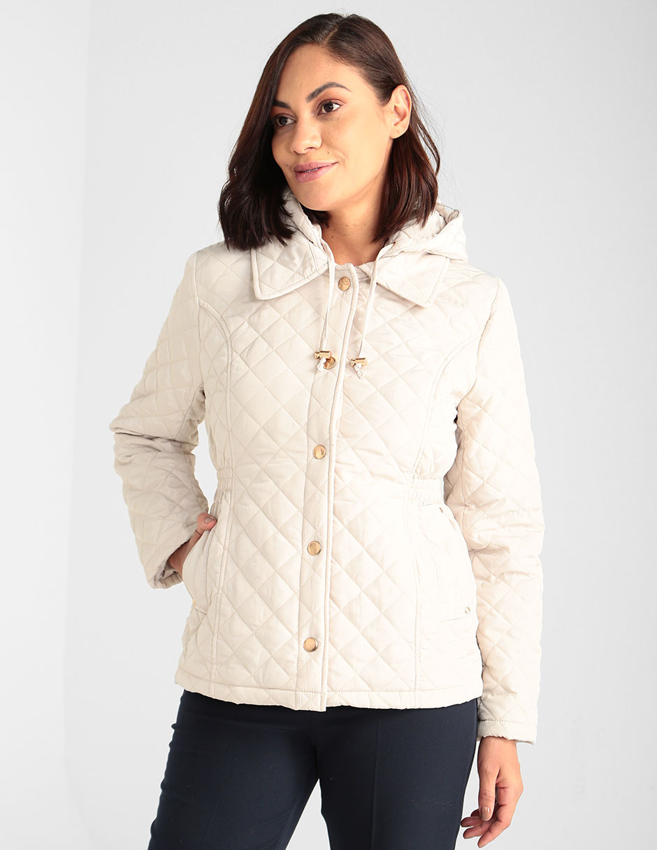 Chamarra Pierre Cardin con capucha para mujer en SB