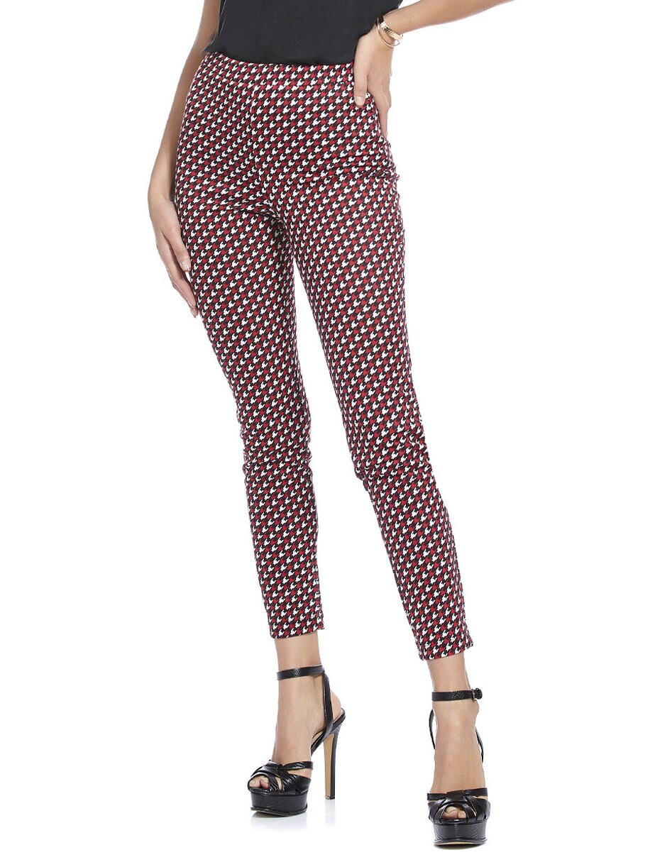 Pantalón Pierre Cardin skinny gráfico para mujer en SB