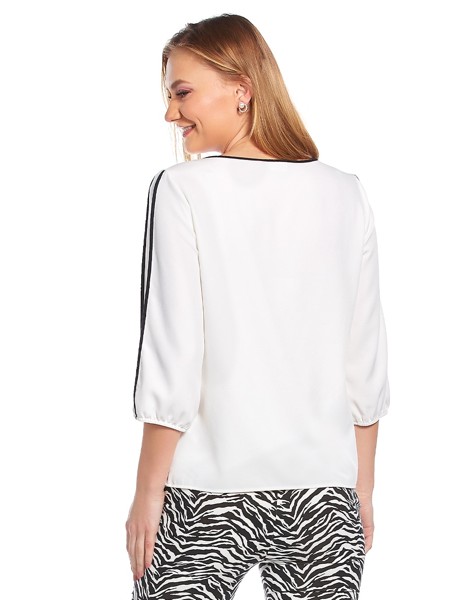 Blusa manga 3/4 para mujer 2
