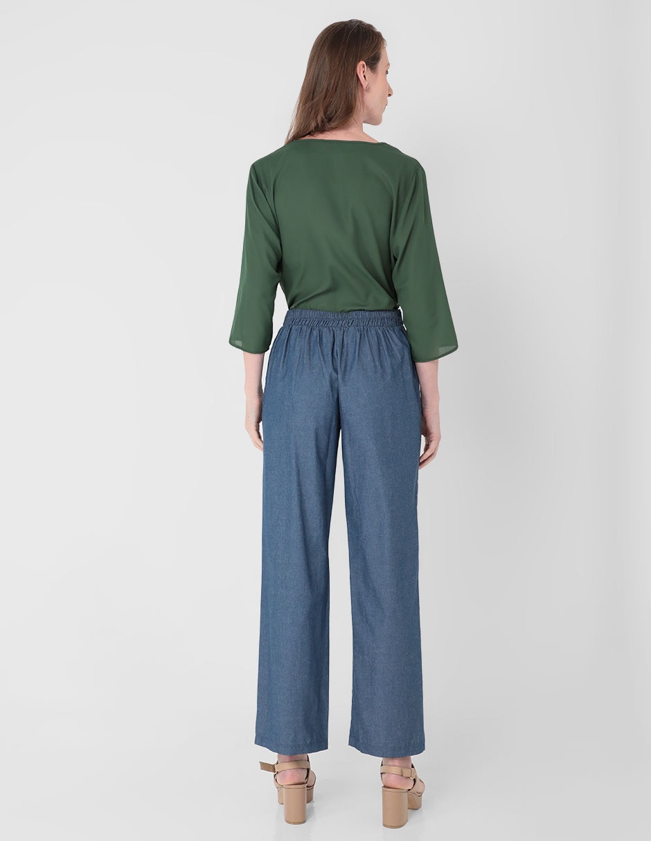 Pantalón straight para mujer 2