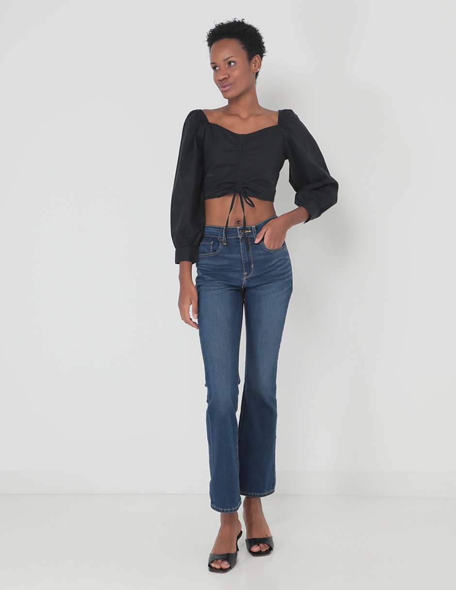 Blusa Levi's manga larga para mujer 3