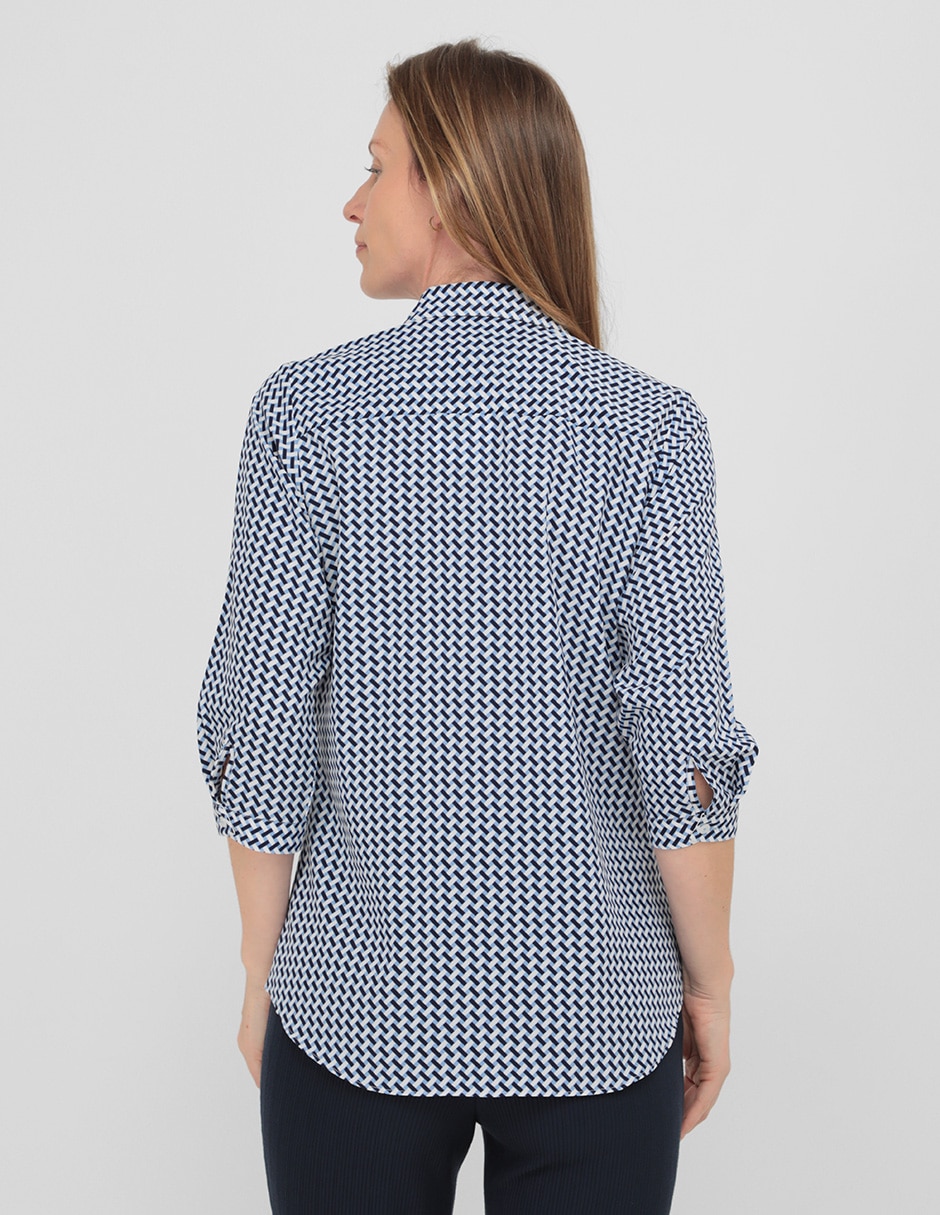 Blusa manga 3/4 para mujer 2