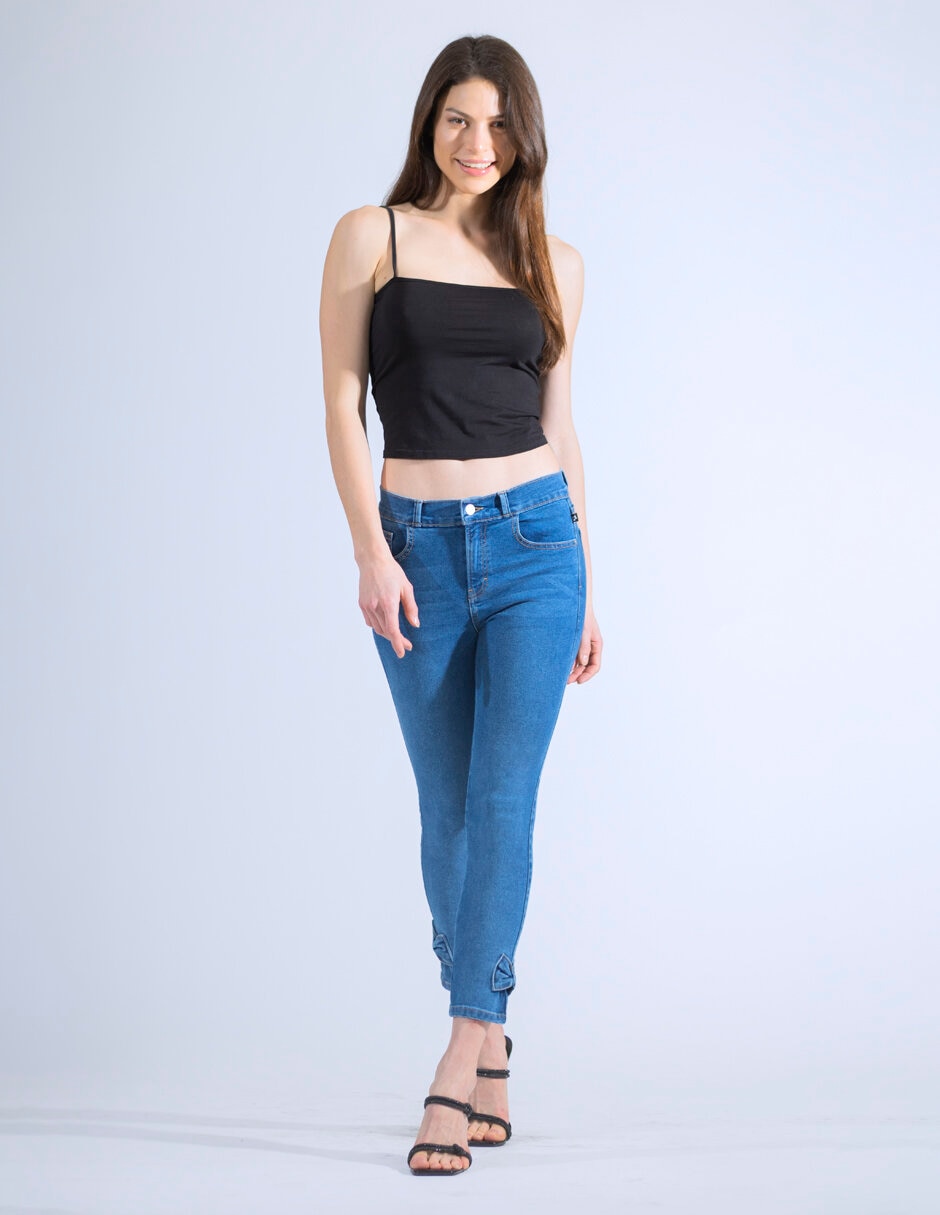 Jeans skinny para mujer 4