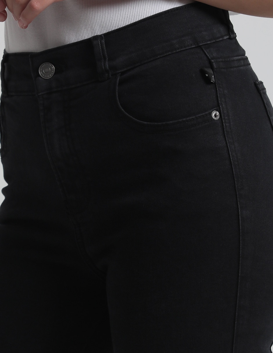 Jeans straight para mujer 4