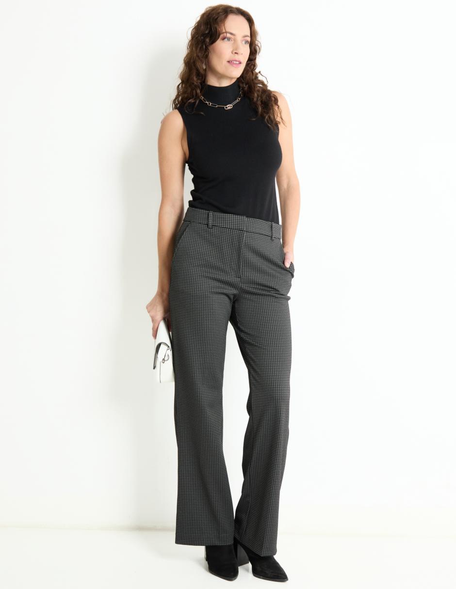 Pantalón de vestir straight para mujer 3