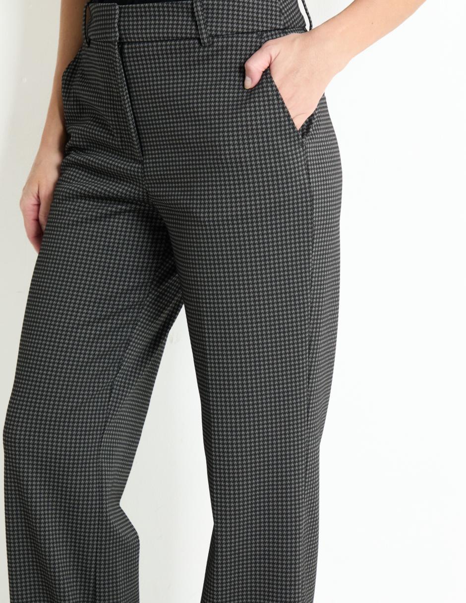Pantalón de vestir straight para mujer 4