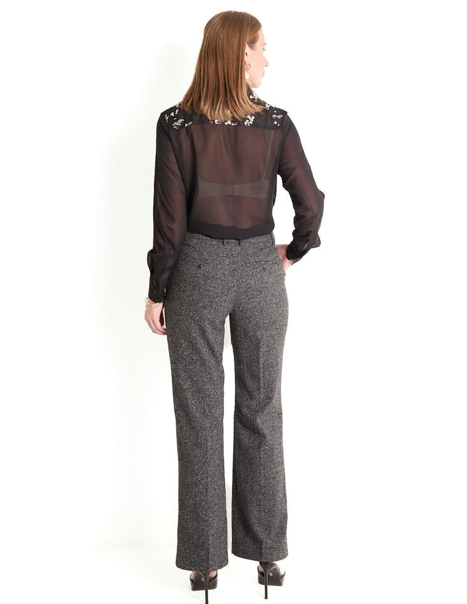 Pantalón de vestir straight para mujer 2