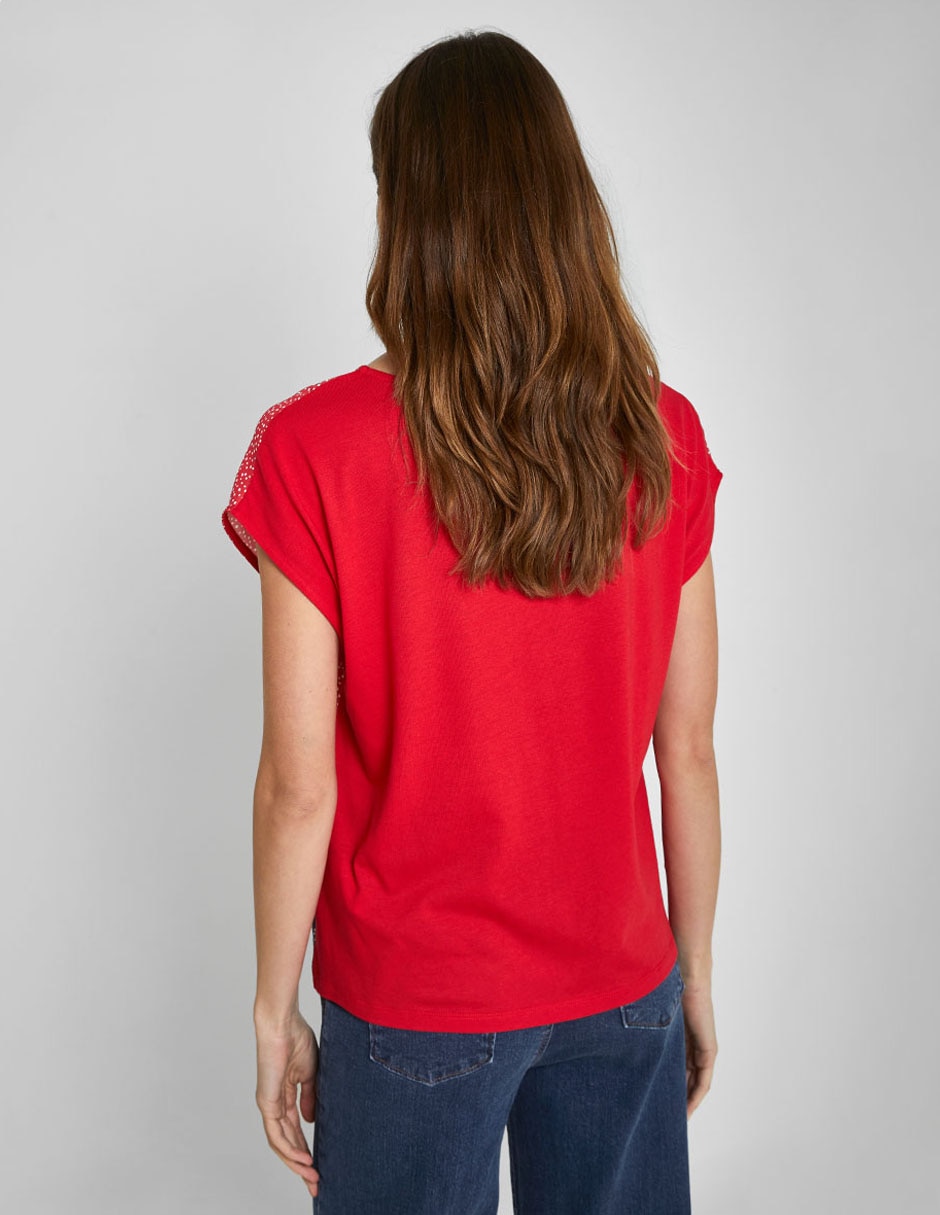 Blusa manga corta para mujer 2
