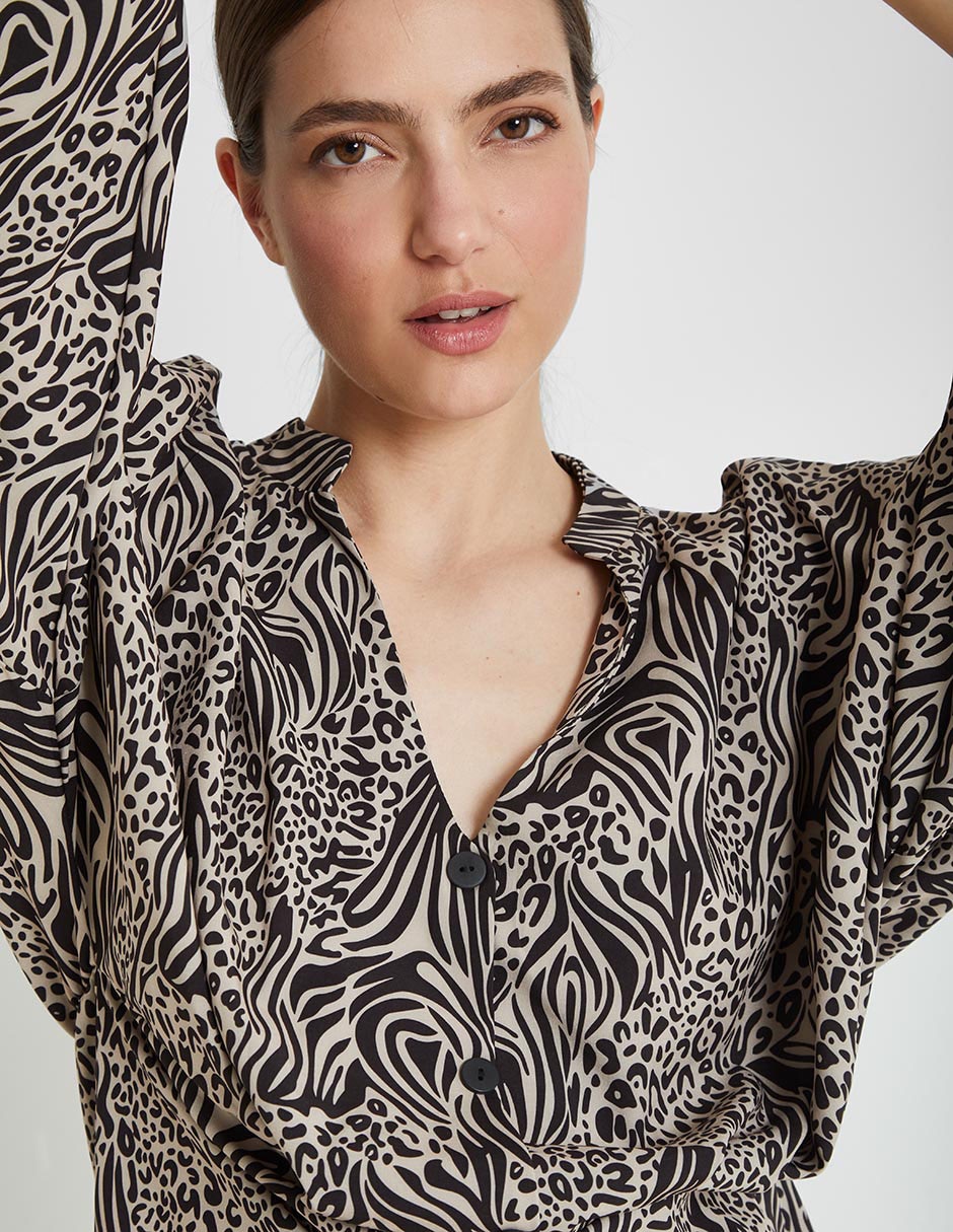 Vestido a la rodilla casual para mujer 4