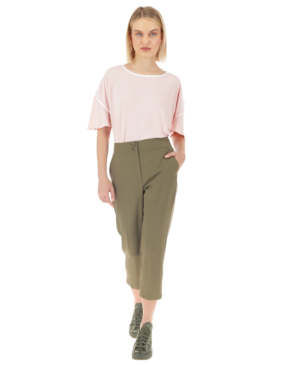 Pantalón de vestir straight para mujer 3