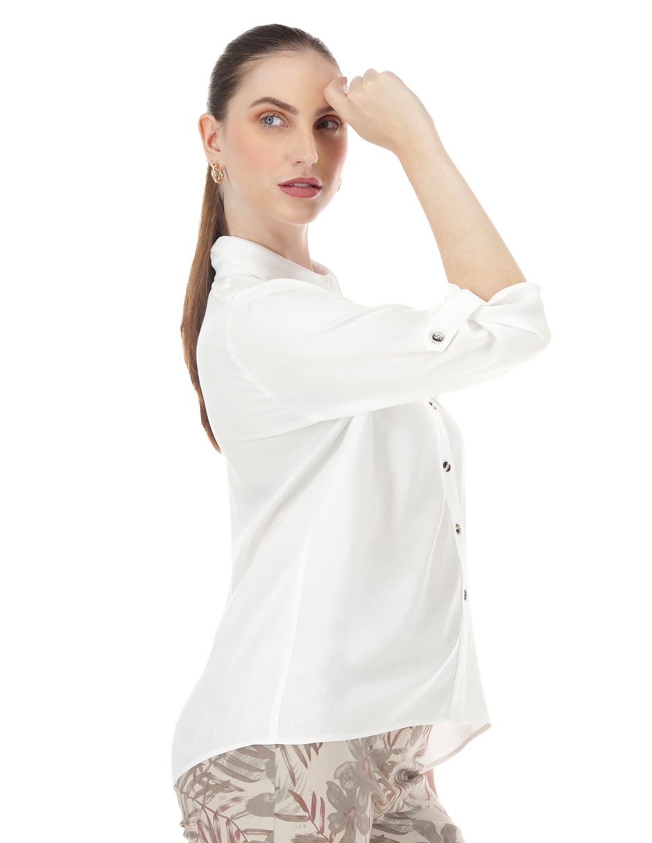 Blusa manga 3/4 para mujer 4