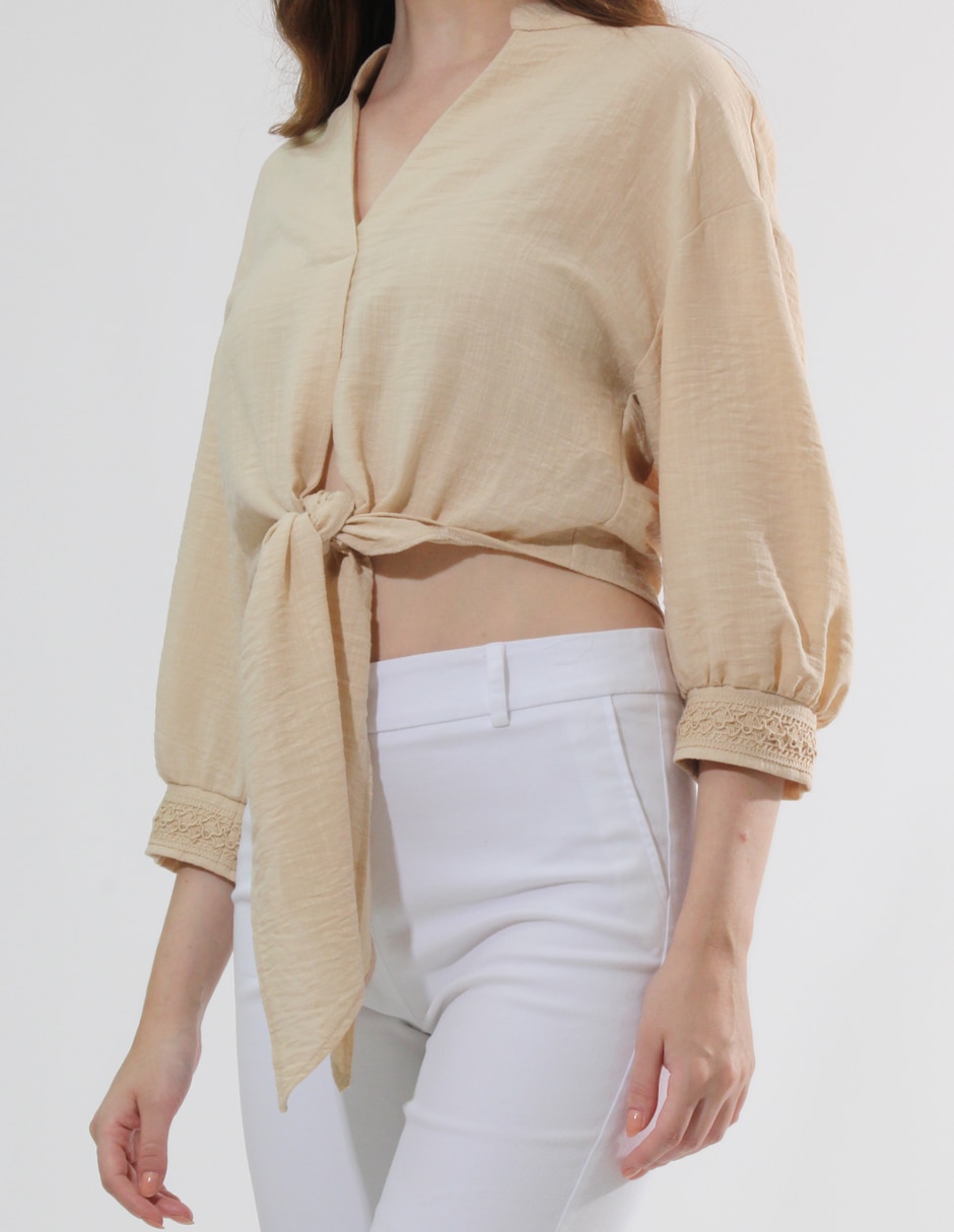 Blusa manga 3/4 para mujer 3