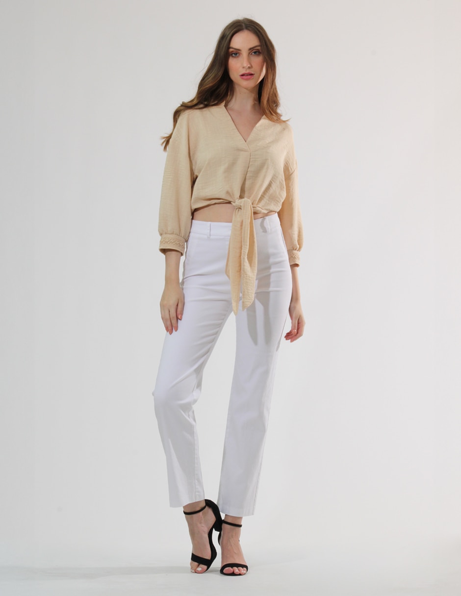 Blusa manga 3/4 para mujer 4