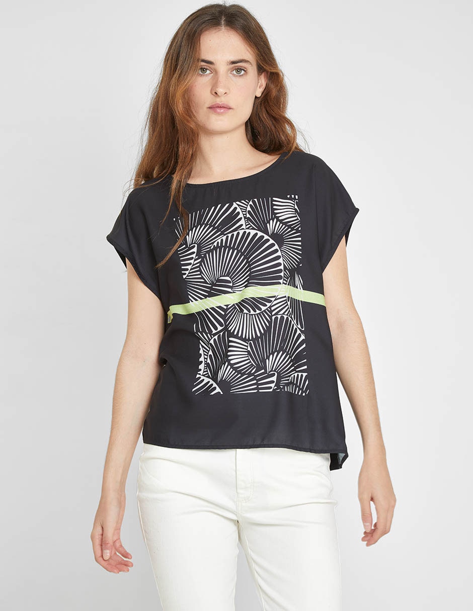 Blusa manga corta para mujer Blusa manga corta para mujer