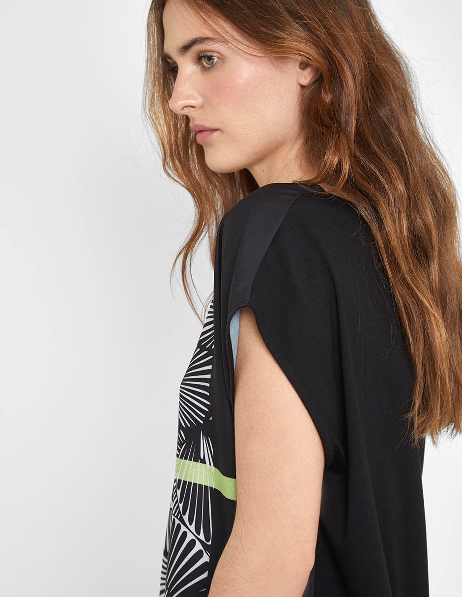 Blusa manga corta para mujer 5