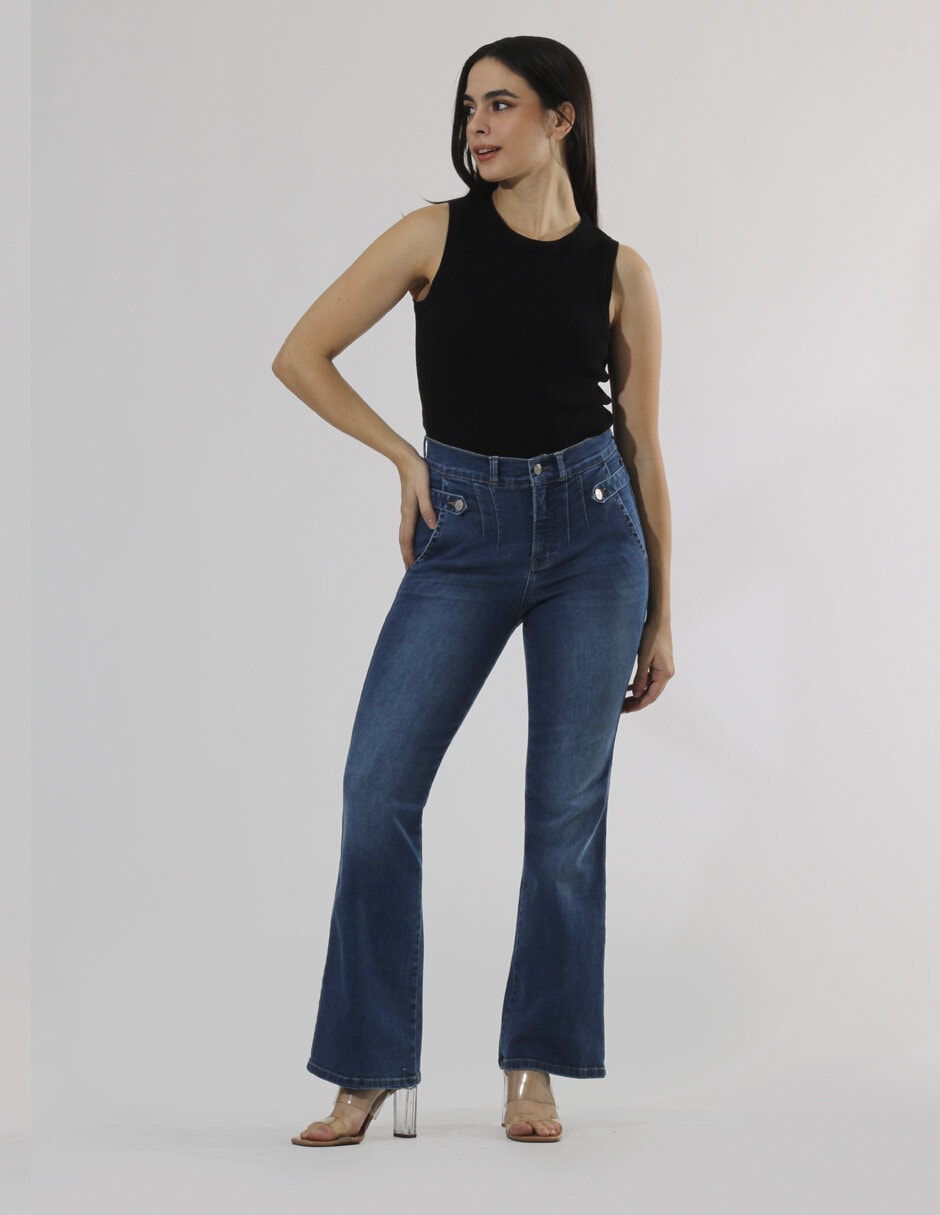 Jeans flare para mujer 3