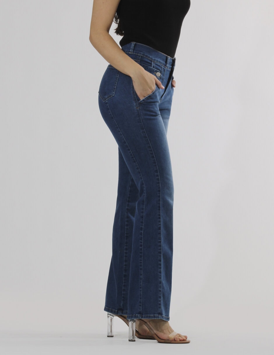Jeans flare para mujer 4