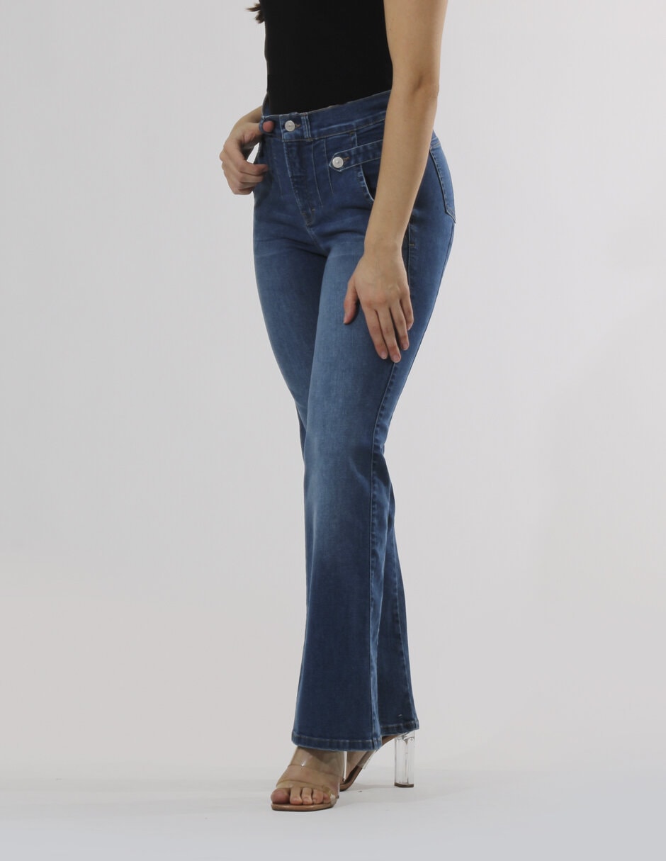 Jeans flare para mujer 5