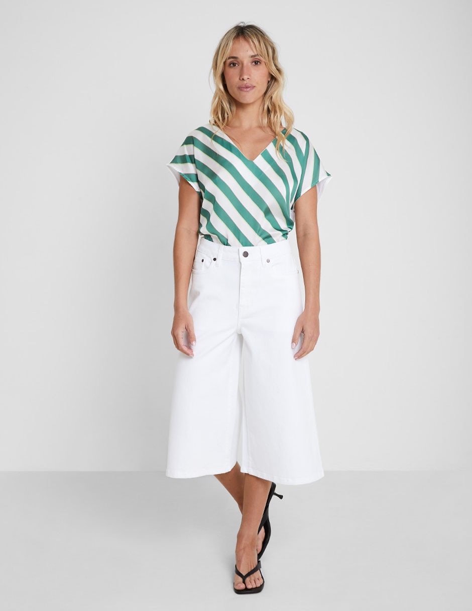 Valeria Trucco Pantalon Pantalon Valeria By Trucco Amplio Para Mujer