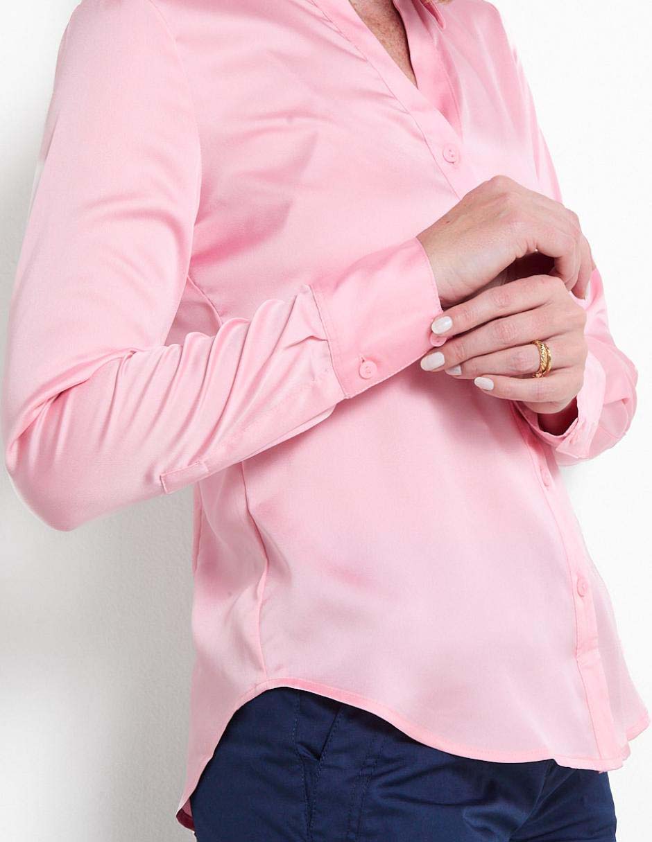 Blusa manga larga para mujer 4