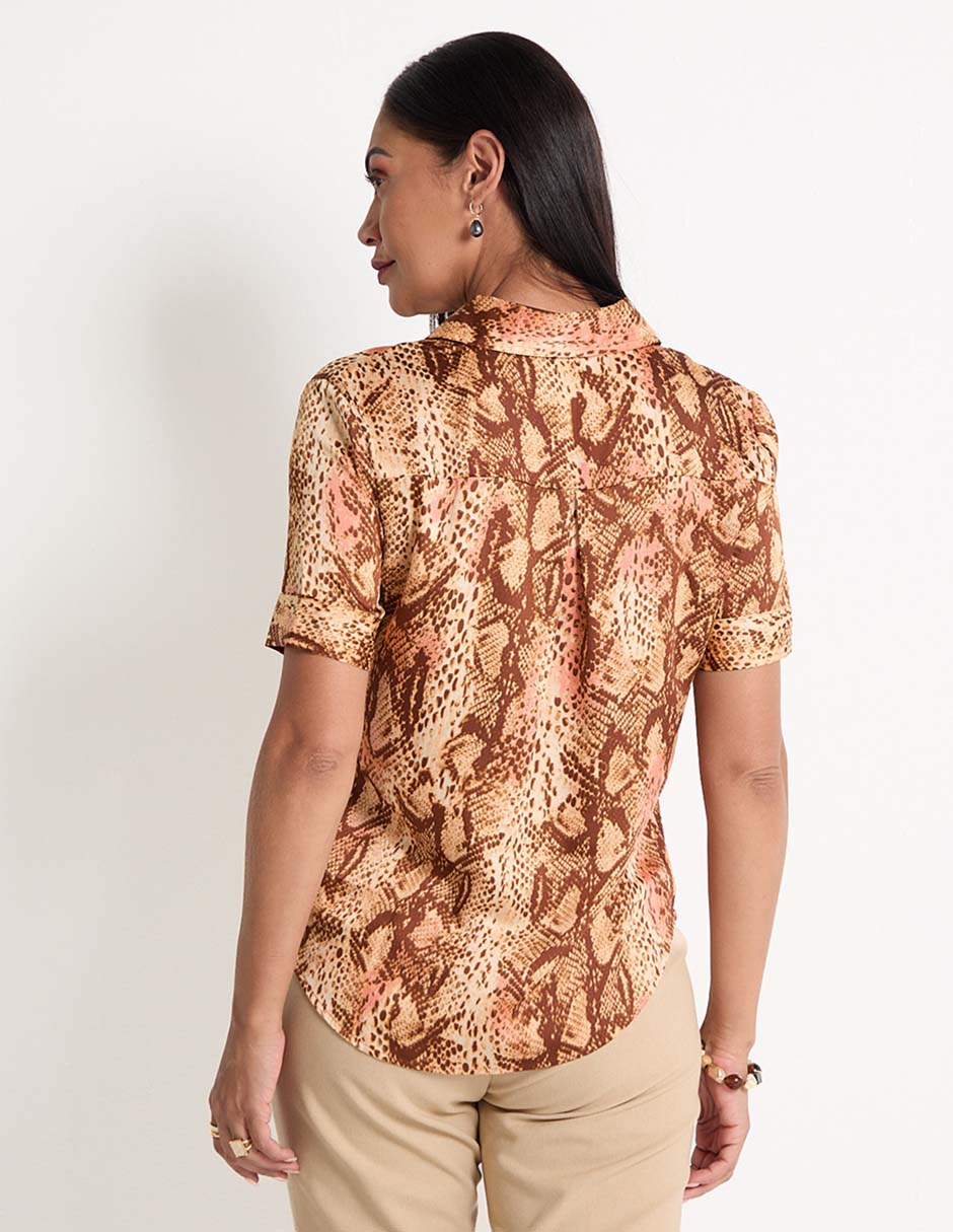 Blusa manga corta para mujer 2