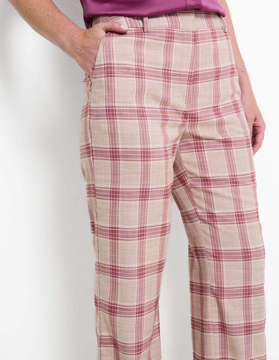 Pantalón de vestir amplio para mujer 4