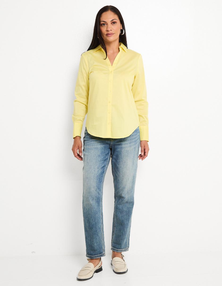 Blusa Liz& manga larga para mujer 3