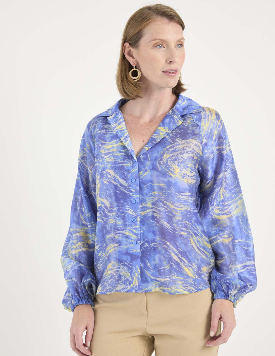 Blusa manga larga para mujer Blusa manga larga para mujer