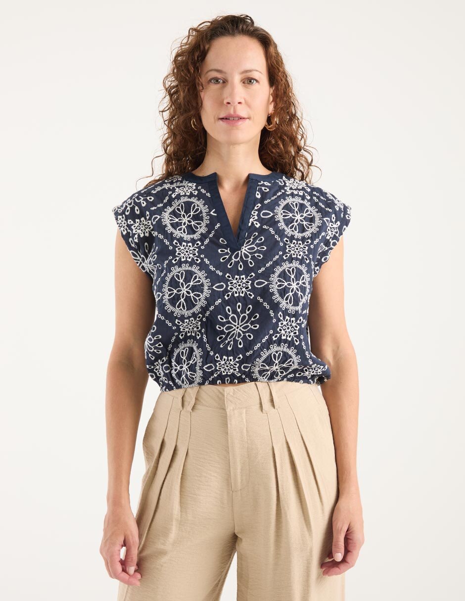 Blusa manga corta para mujer Blusa manga corta para mujer