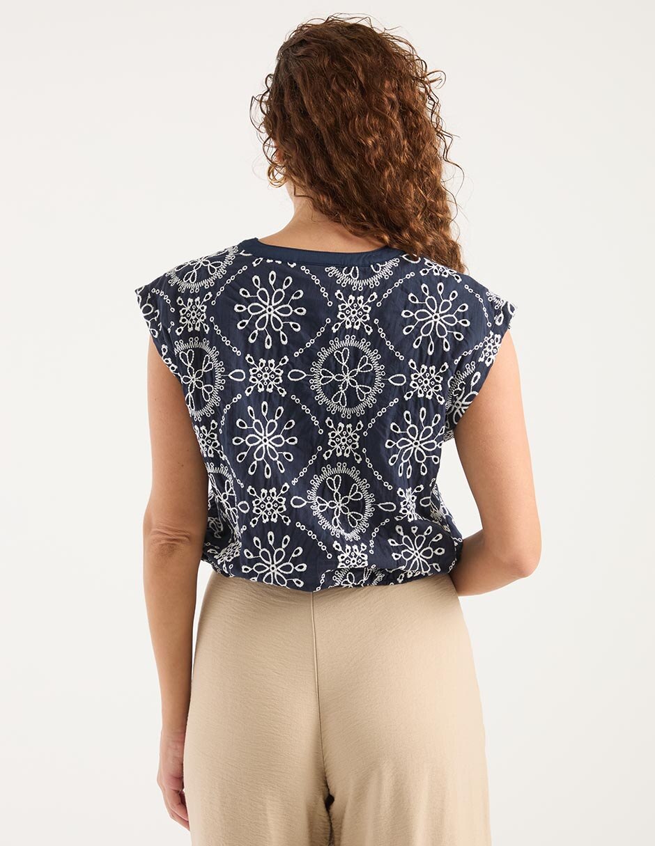 Blusa manga corta para mujer 2