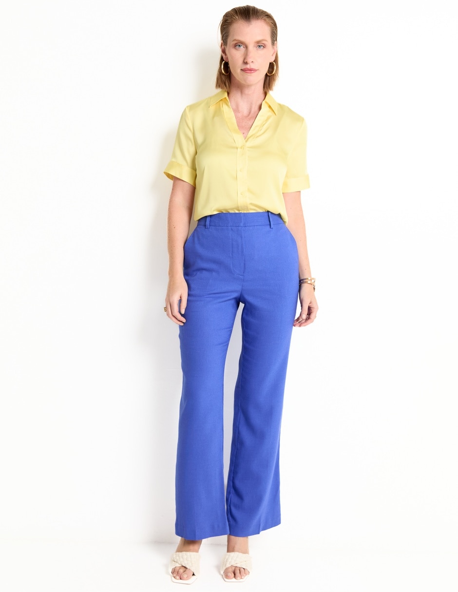 Blusa manga corta para mujer 3
