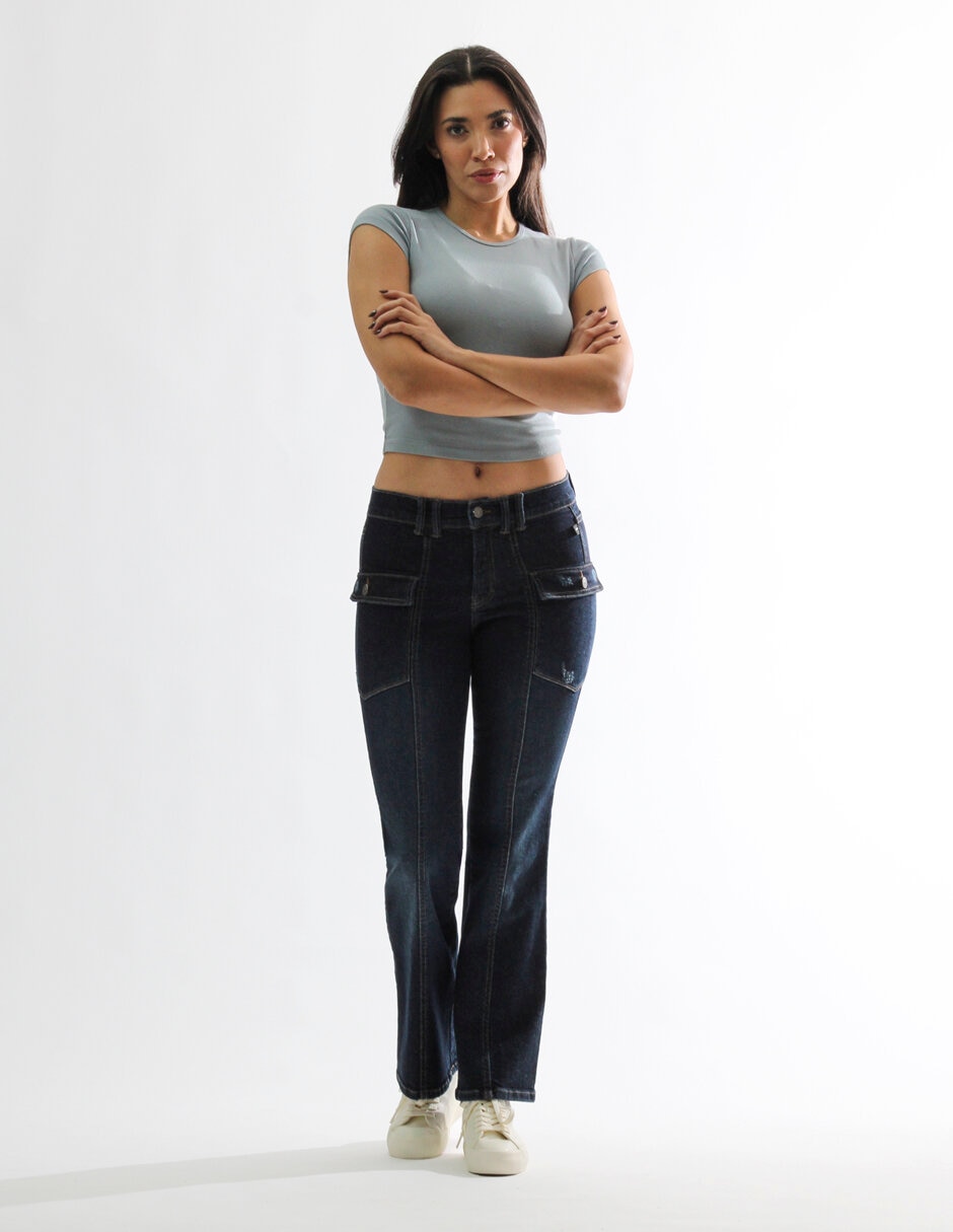 Jeans flare para mujer 3