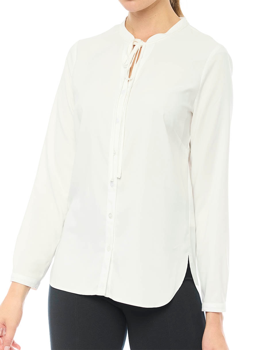 Blusa manga larga para mujer 4