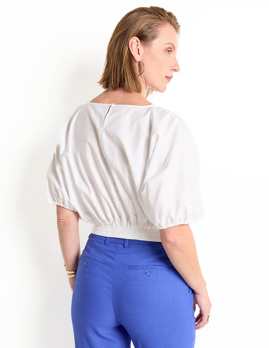 Blusa manga al codo para mujer 2