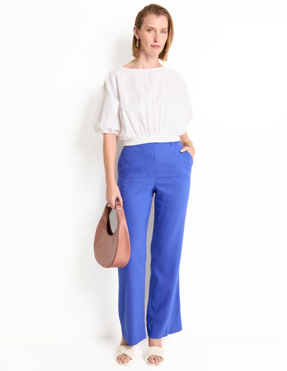 Blusa manga al codo para mujer 3