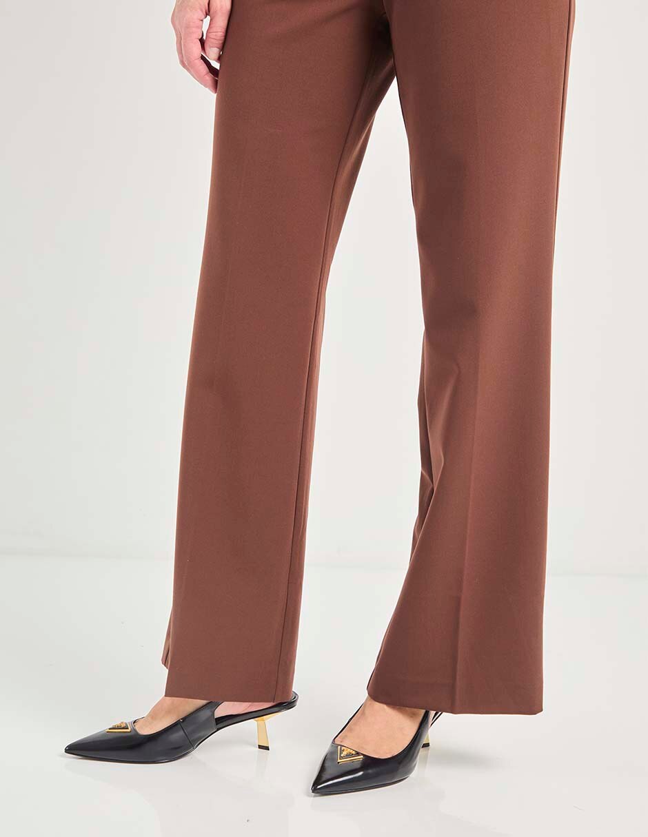 Pantalón de vestir wide leg para mujer 4