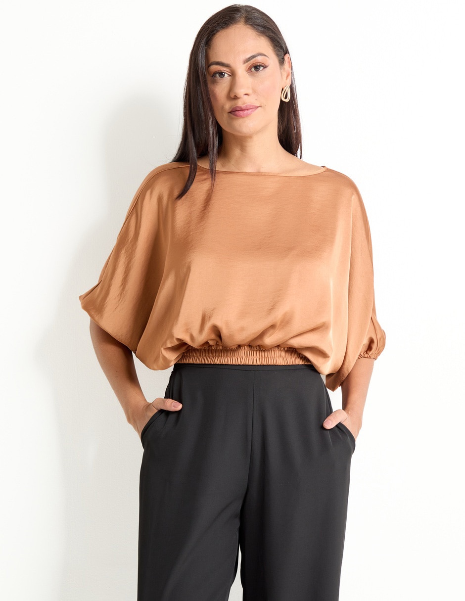 Blusa manga al codo para mujer Blusa manga al codo para mujer